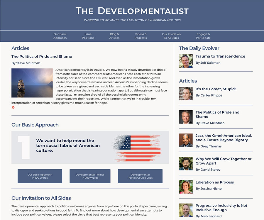 The Developmentalist Political Magazine